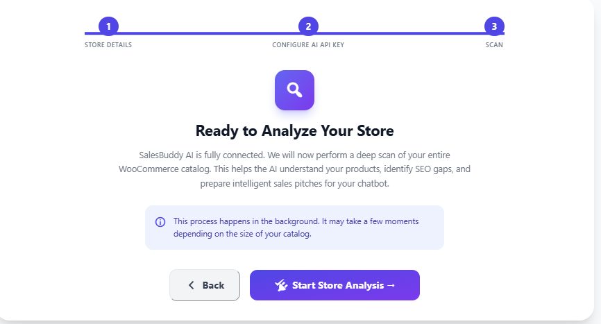 Store Analysis Progress
